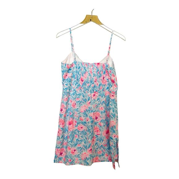 LILLY PULITZER Bente Romper Bondi Blue/My Little Peony Sz 12 - Picture 5 of 9